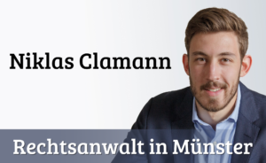 Nicklas Clamann - Rechtsanwalt in Münster